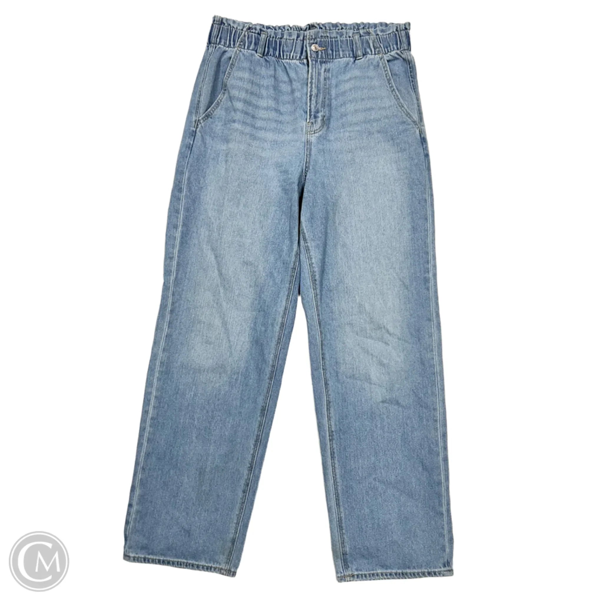 High-Waisted Men's JeansJeans Boyfriend By American Eagle In Blue Denim, Size: 14