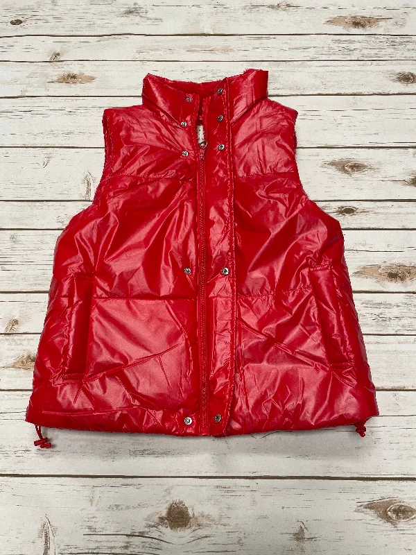 Men's Coats for Tall MenVest Puffer & Quilted By A New Day In Red, Size: S