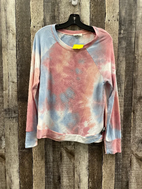 Men's Hoodies with Lined HoodsSweatshirt Crewneck By Adore In Tie Dye Print, Size: M Men's Hoodies with Lined HoodsSweatshirt Crewneck By Adore In Tie Dye Print, Size: M