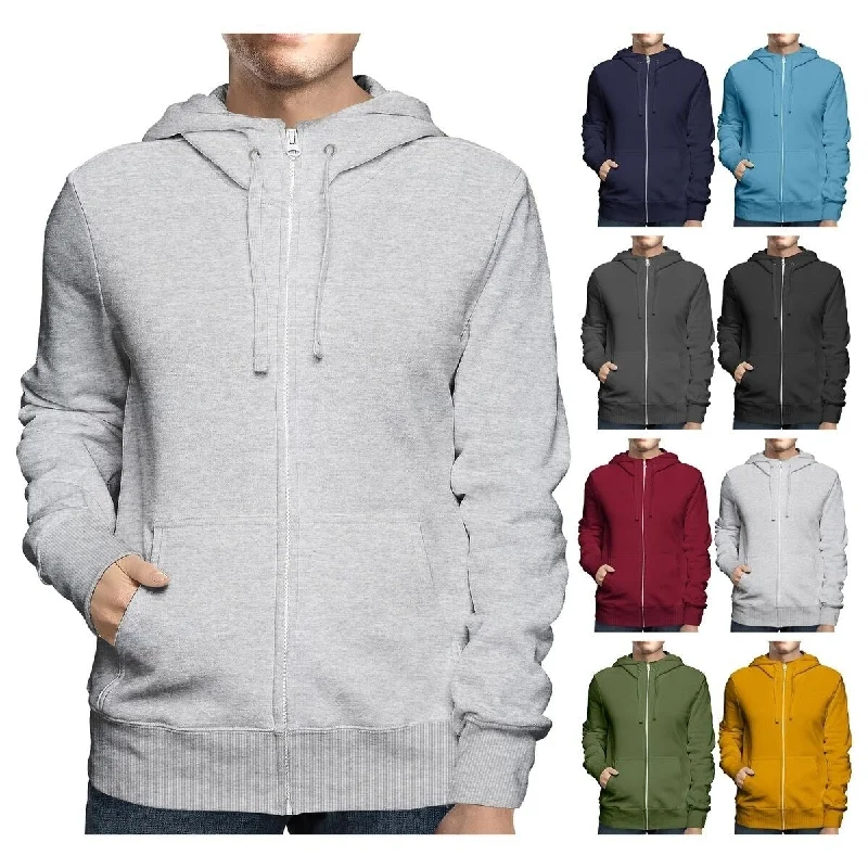 Men's Sweaters with Elastic CuffsMens Big Tall Fleece Lined Zip Up Hoodie Soft Cozy Winter Sweatshirt Black Men's Sweaters with Elastic CuffsMens Big Tall Fleece Lined Zip Up Hoodie Soft Cozy Winter Sweatshirt Black