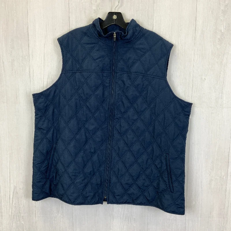 Essential Men's Puffer JacketsVest Puffer & Quilted By Clothes Mentor In Navy, Size: 3x Essential Men's Puffer JacketsVest Puffer & Quilted By Clothes Mentor In Navy, Size: 3x