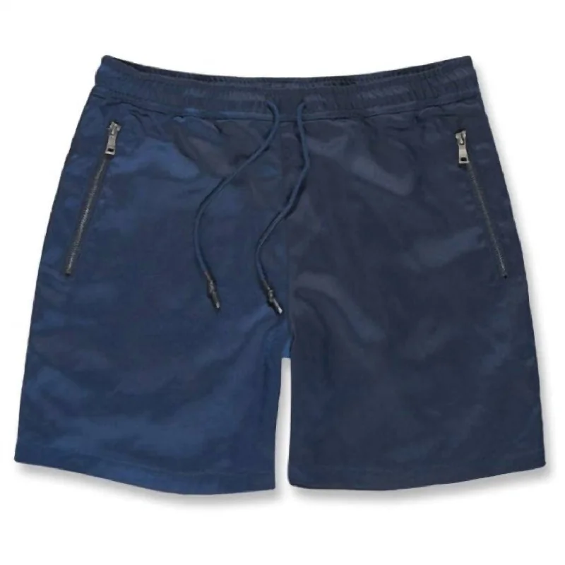Cotton-Blend Men's Casual ShortsMen's Athletic Lux Short In Navy