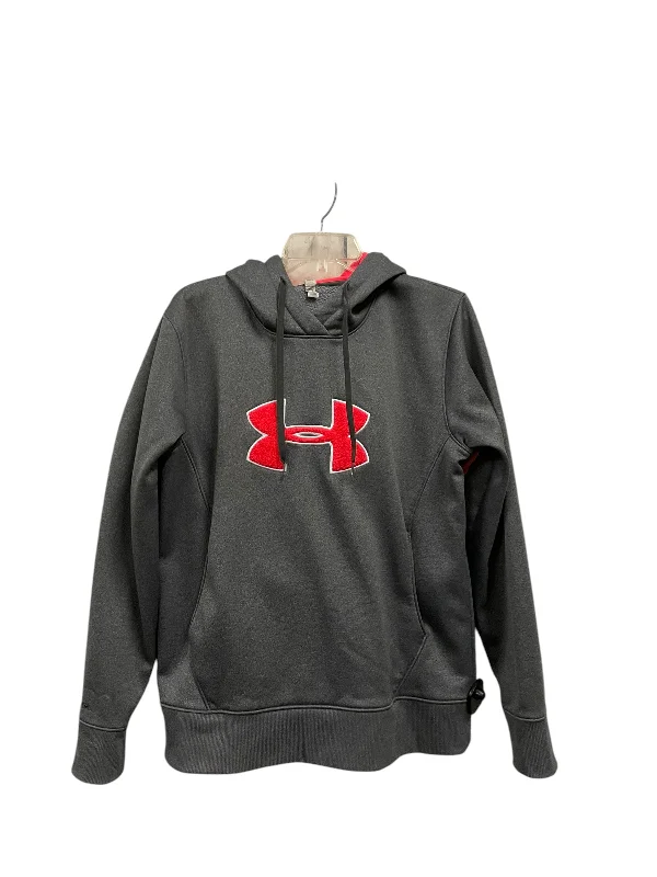 Durable Men's Canvas HoodiesAthletic Sweatshirt Hoodie By Under Armour In Grey, Size: L Durable Men's Canvas HoodiesAthletic Sweatshirt Hoodie By Under Armour In Grey, Size: L