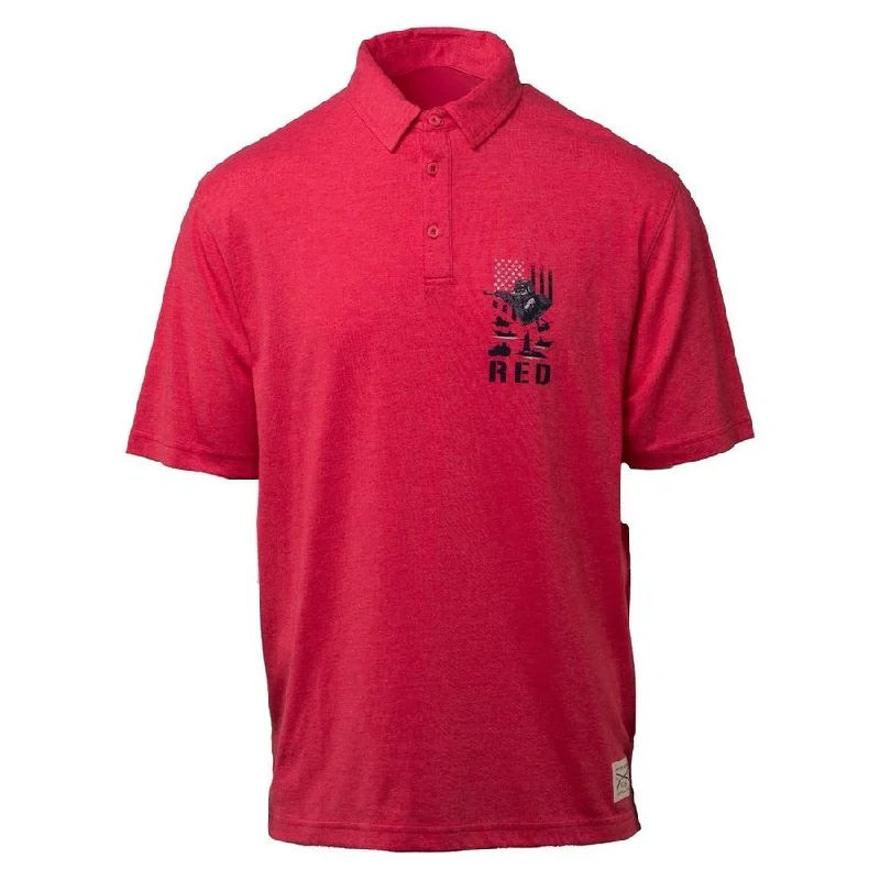 Men's Shirts with Embroidered DesignsRED Friday Cruiser Polo - Heather Red
