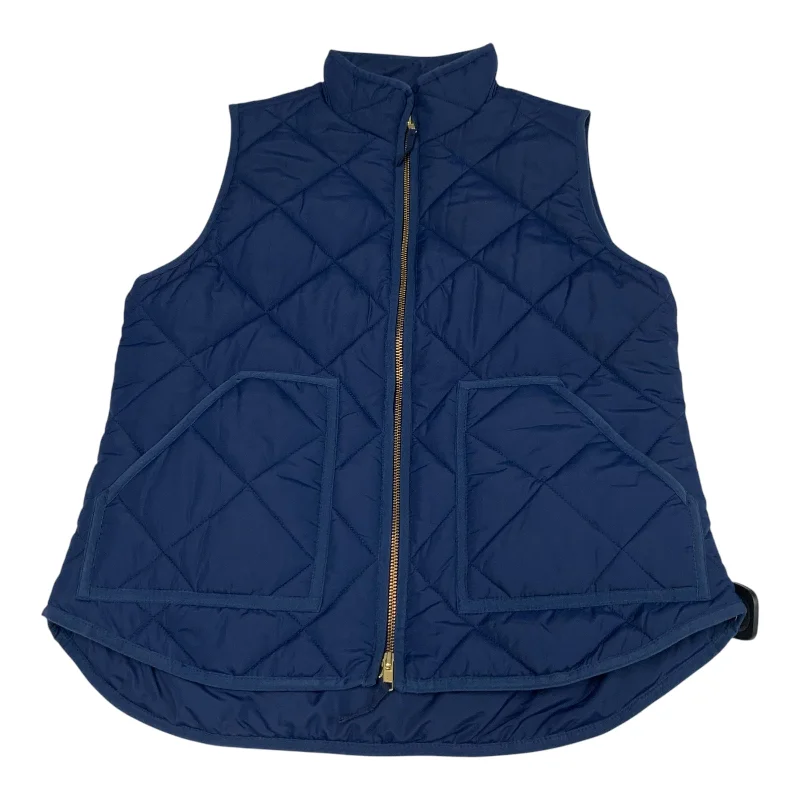 Men's Coats with Belted WaistsVest Puffer & Quilted By J. Crew In Blue, Size: M