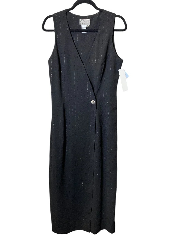 Men's Coats with Stretch FabricVest Other By Kenar In Black, Size: L