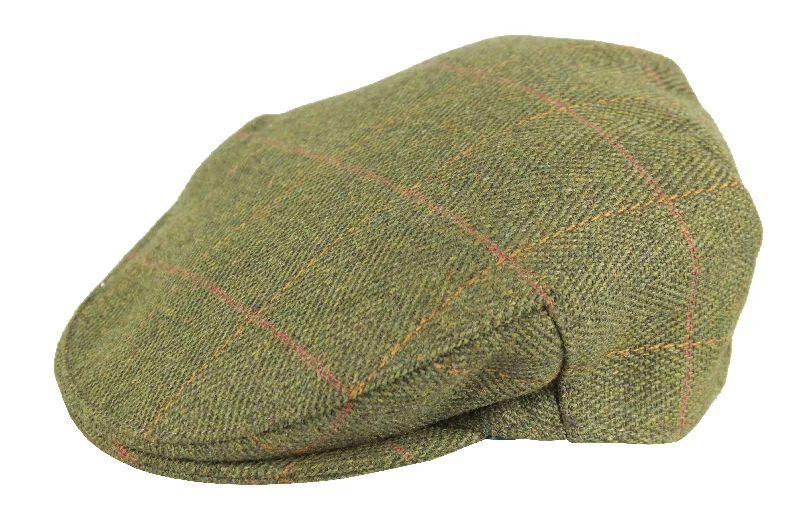 Classic Bowler HatsHW32 - Mix Wool Tweed Cap - LOVAT (5433/22)