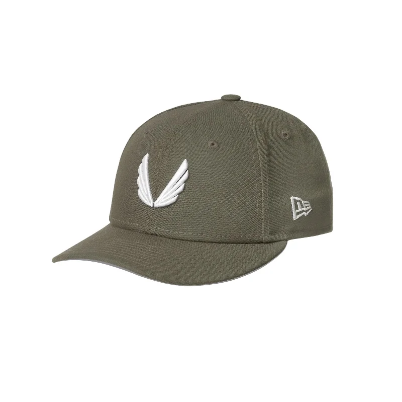 Waterproof Work HatsNew Era® 59Fifty® Low Profile Hat - Faded Olive/White