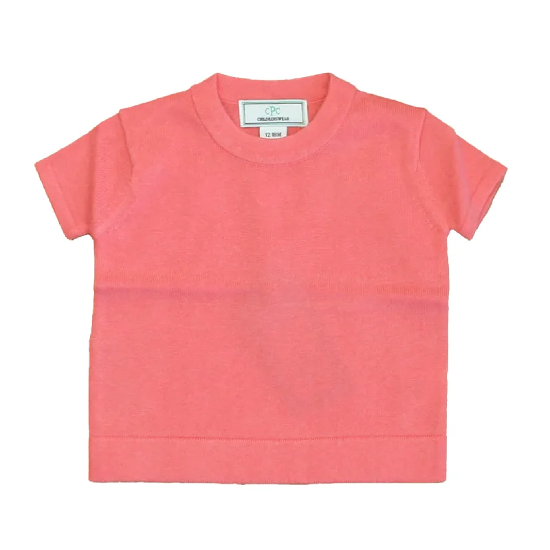 Men's Sweaters with Kangaroo PocketsClassic Prep Girls Sunkissed Coral Sweater Size: 12 Months Men's Sweaters with Kangaroo PocketsClassic Prep Girls Sunkissed Coral Sweater Size: 12 Months
