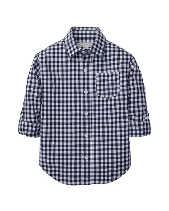 Men's Essential Dress Shirts for Everyday WearHope & Henry Poplin Long Sleeve Rolled Shirt Men's Essential Dress Shirts for Everyday WearHope & Henry Poplin Long Sleeve Rolled Shirt
