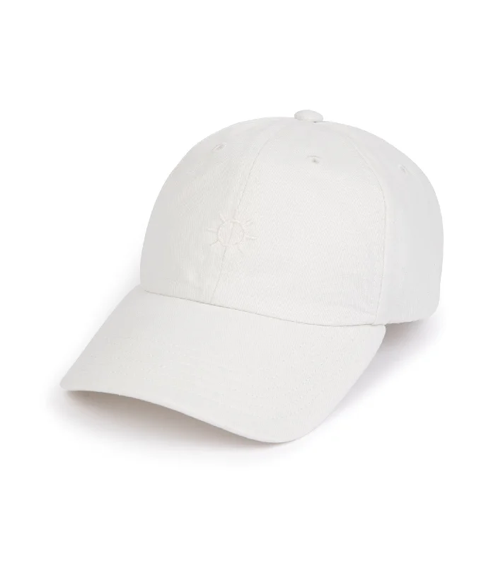 Casual Beanie CapsTrunk Washed Cotton Twill Baseball Cap: Off White