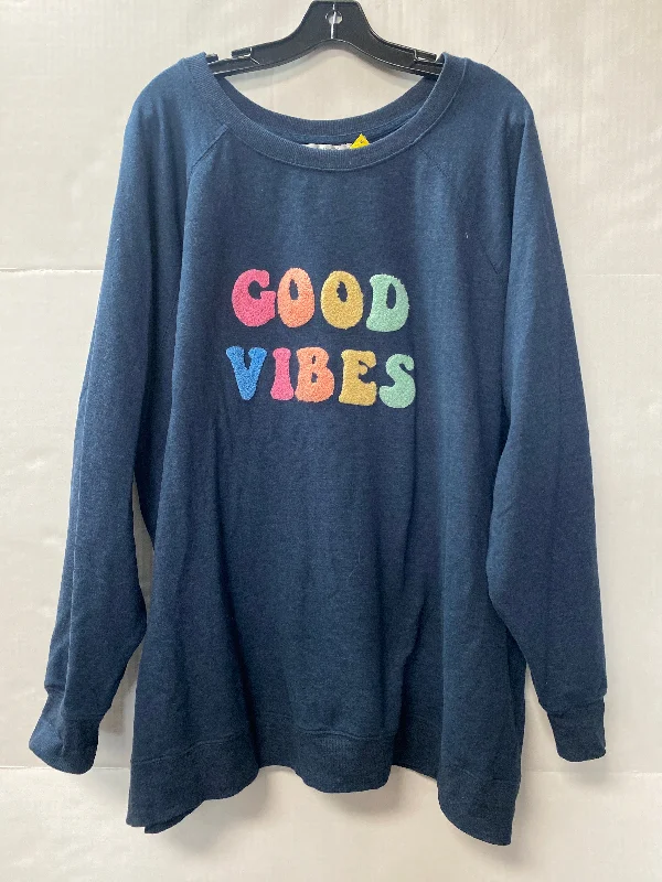 Men's Hoodies with Reflective StripesSweatshirt Crewneck By Wildfox In Blue, Size: Xxl Men's Hoodies with Reflective StripesSweatshirt Crewneck By Wildfox In Blue, Size: Xxl