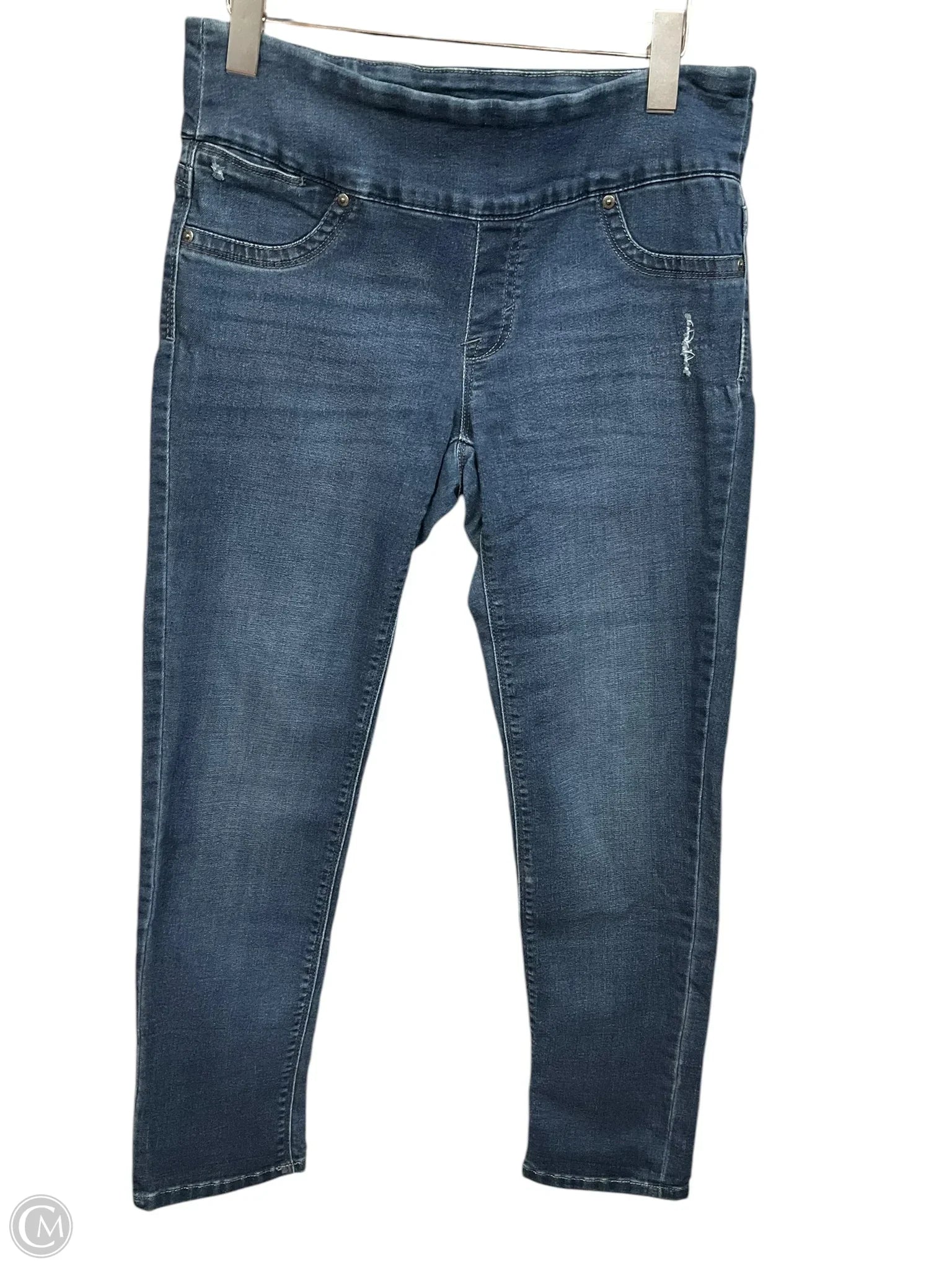 Designer Skinny Men's JeansJeans Skinny By Style And Company In Blue Denim, Size: 6