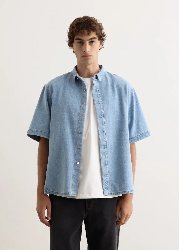 Men's Three-Quarter Sleeved TopsShort Sleeve Shirt