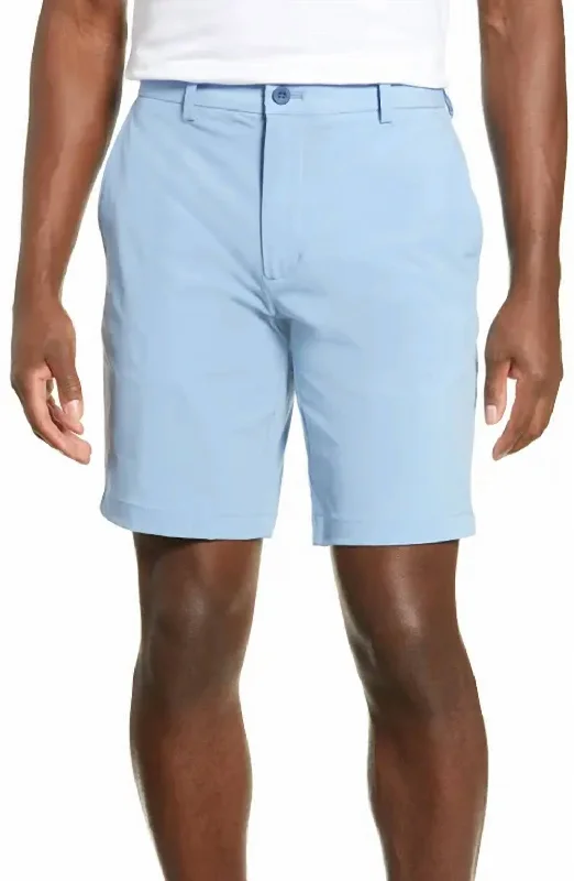 Men's Practical Cargo Work Shorts9" On The Go Short In Jake Blue