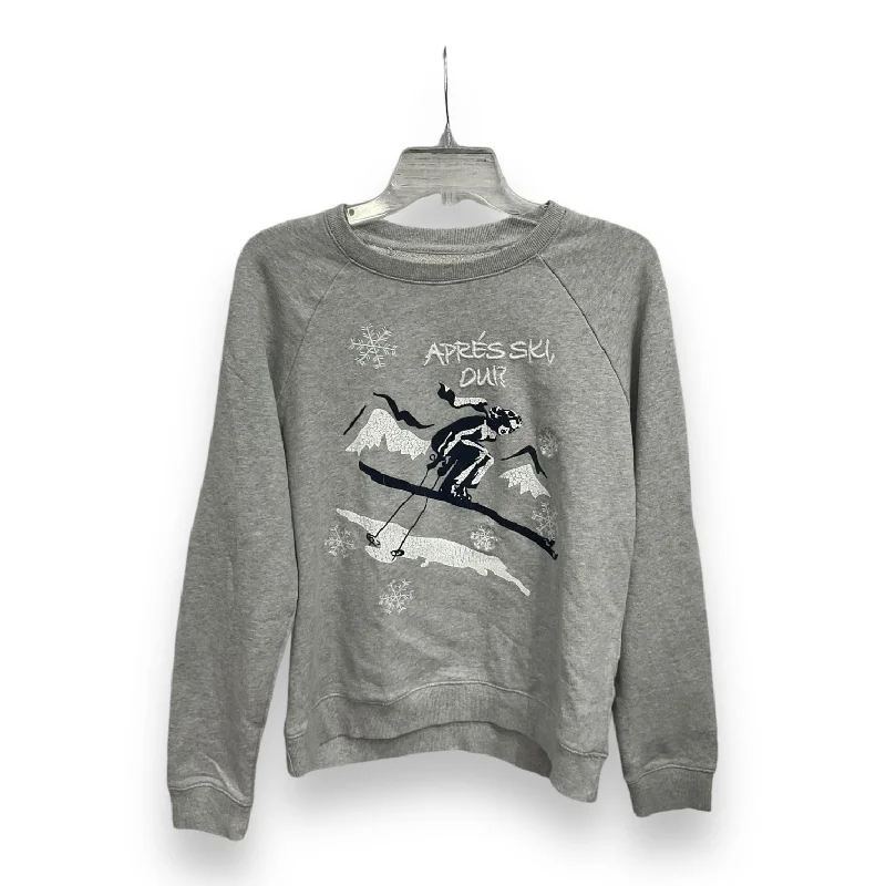 Men's Hoodies for YogaSweatshirt Crewneck By Lucky Brand In Grey, Size: M