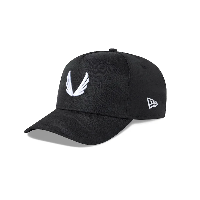 Modern Snapback CapsNew Era® 9Forty® A-Frame Hat - Black Camo/White