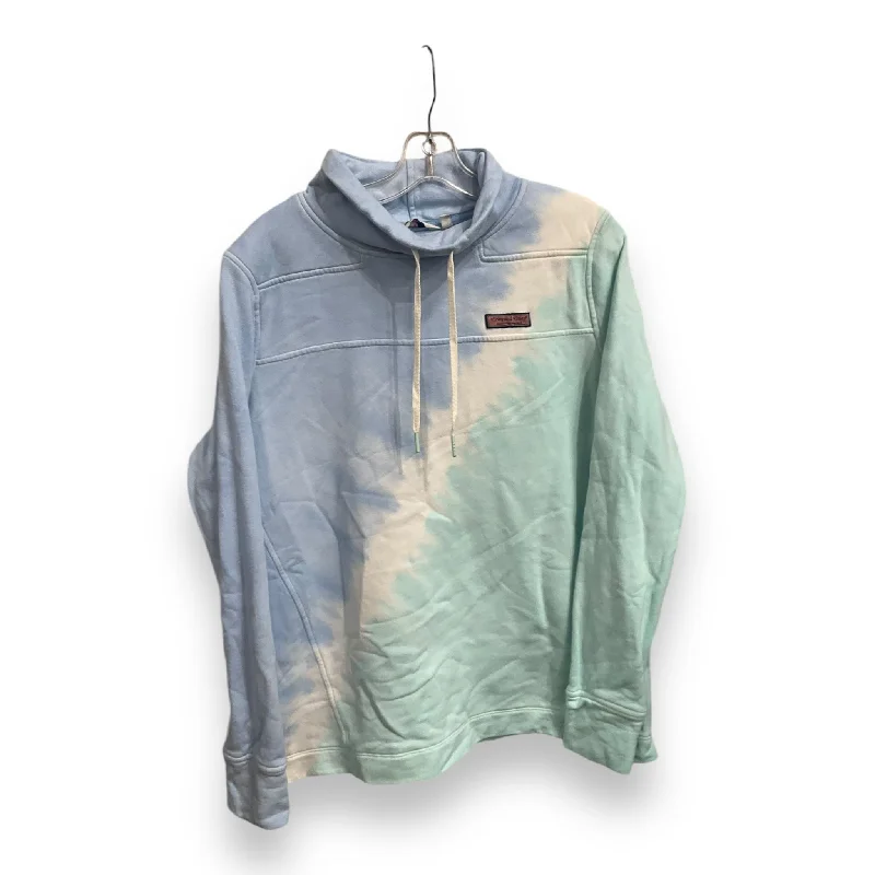 Men's Hoodies with Quilted LiningSweatshirt Crewneck By Vineyard Vines In Tie Dye Print, Size: S Men's Hoodies with Quilted LiningSweatshirt Crewneck By Vineyard Vines In Tie Dye Print, Size: S