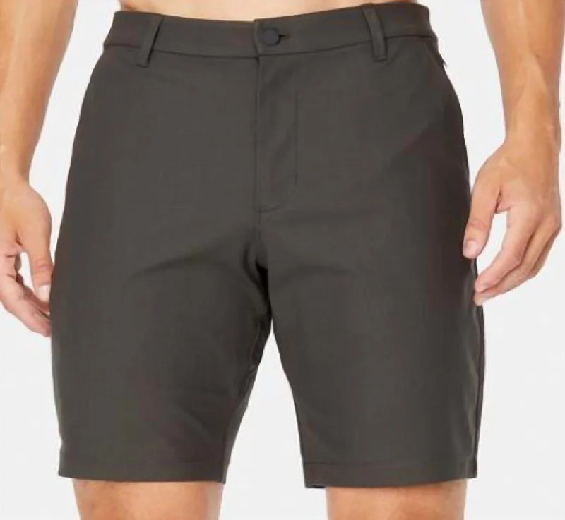 Versatile Men's Linen ShortsInfinity Chino Shorts In Asphalt