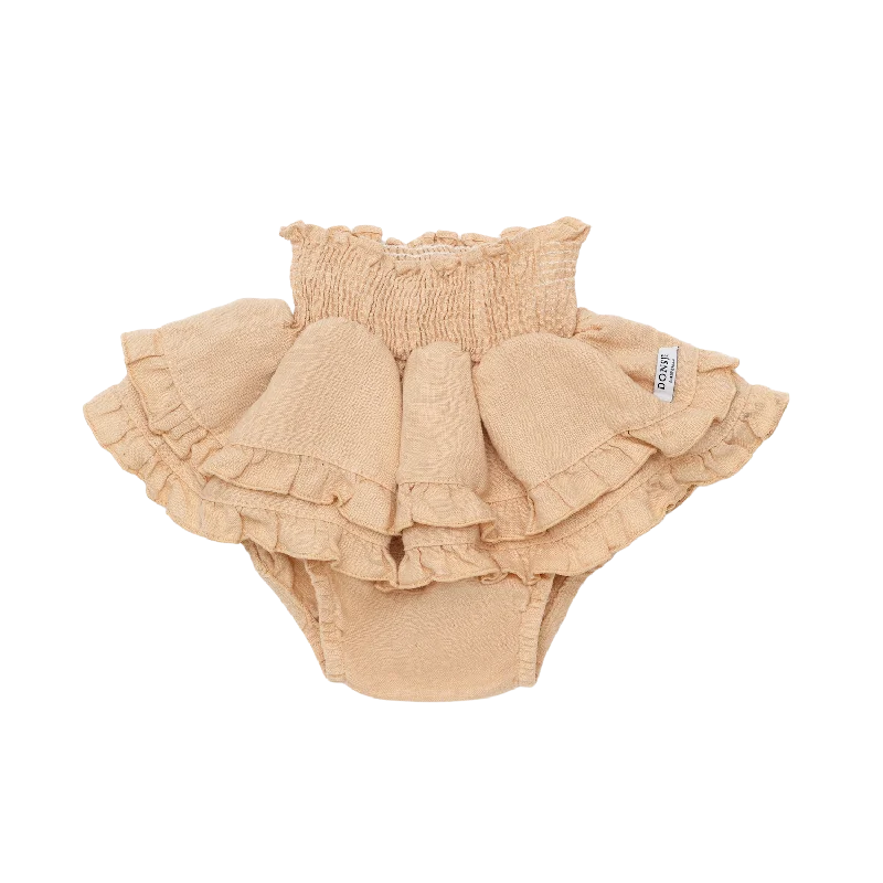Men's Activewear Shorts with PocketsVaibi Linen Bloomers | Rose Latte