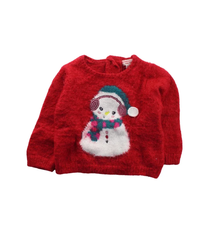 Men's Sweaters with Checkerboard PatternsDPAM Knit Sweater 3-6M