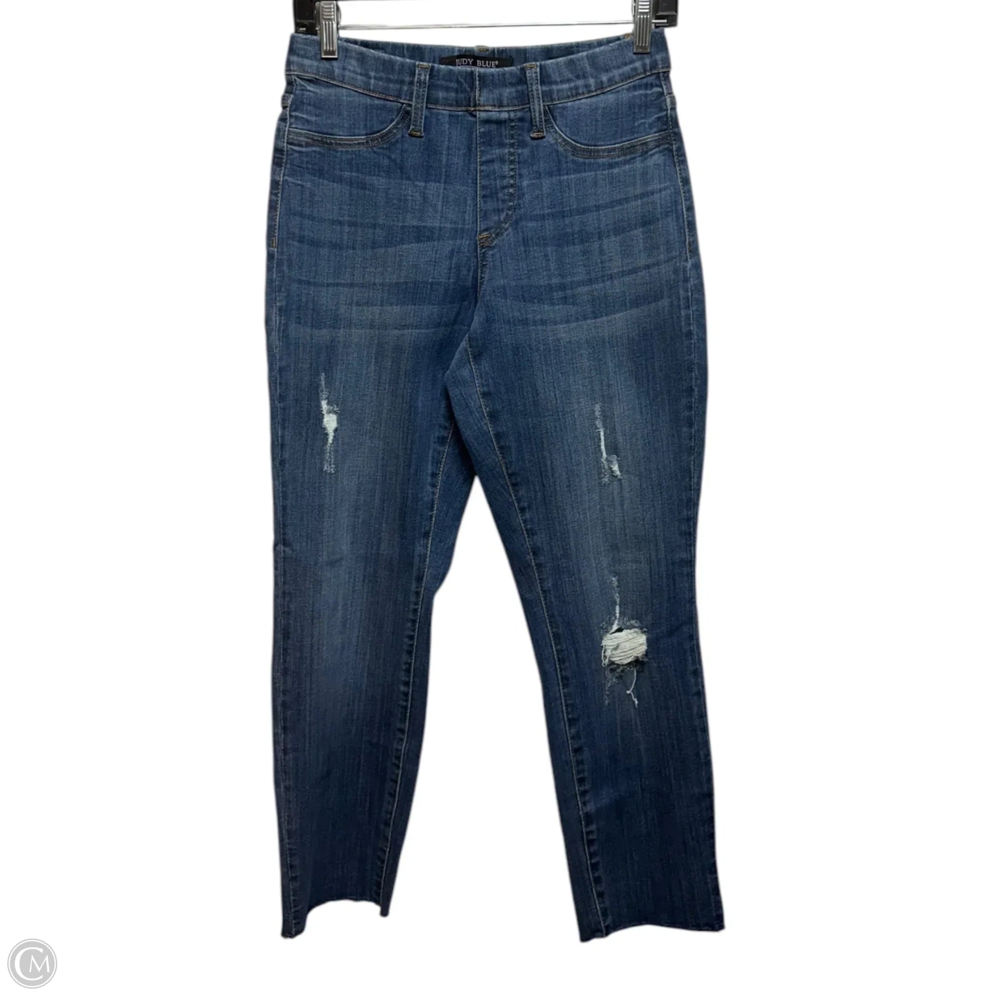 New Arrival Designer Men's JeansJeans Boyfriend By Judy Blue In Blue Denim, Size: 4