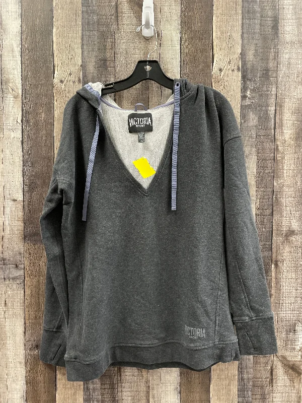 Men's Hoodies with Vintage StyleSweatshirt Hoodie By Victorias Secret In Grey, Size: M Men's Hoodies with Vintage StyleSweatshirt Hoodie By Victorias Secret In Grey, Size: M