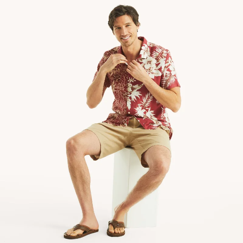 Men's Custom Dress Shirts for a Personalized FitNautica Mens Printed Short-Sleeve Camp Shirt Men's Custom Dress Shirts for a Personalized FitNautica Mens Printed Short-Sleeve Camp Shirt