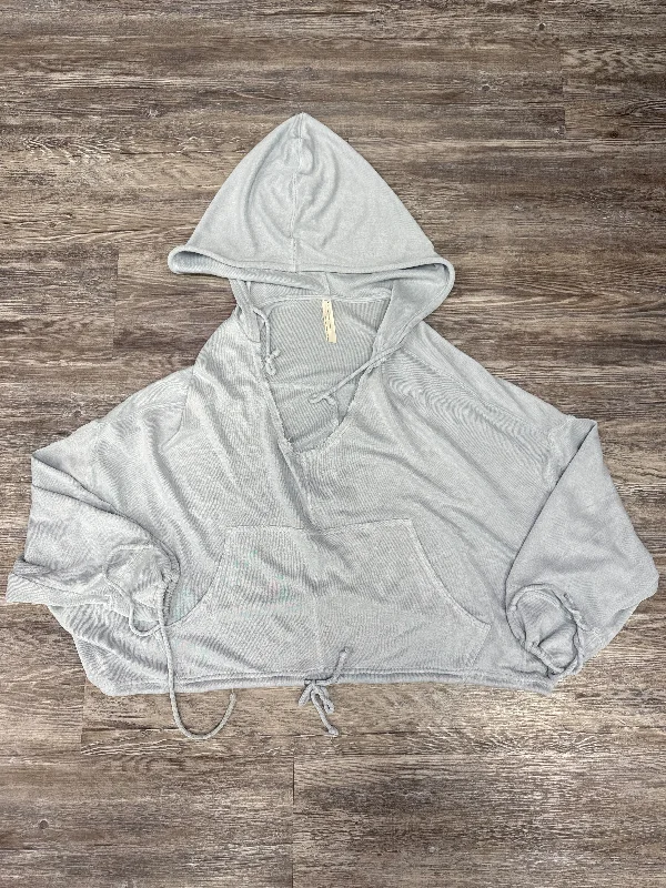 Men's Hoodies for TravelSweatshirt Hoodie By Free People In Blue, Size: Xs
