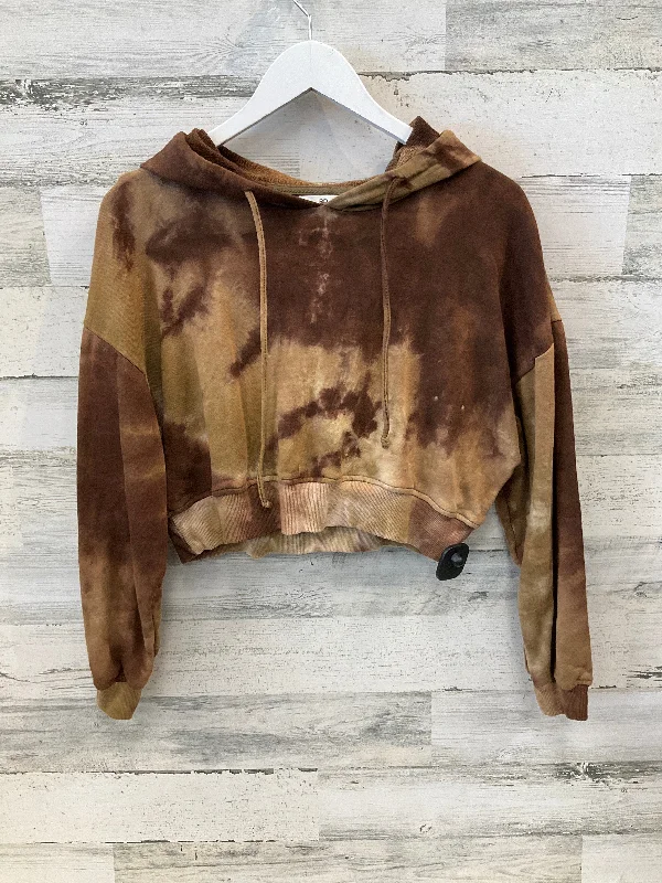 Men's Hoodies for LoungingSweatshirt Hoodie By Bp In Brown, Size: S