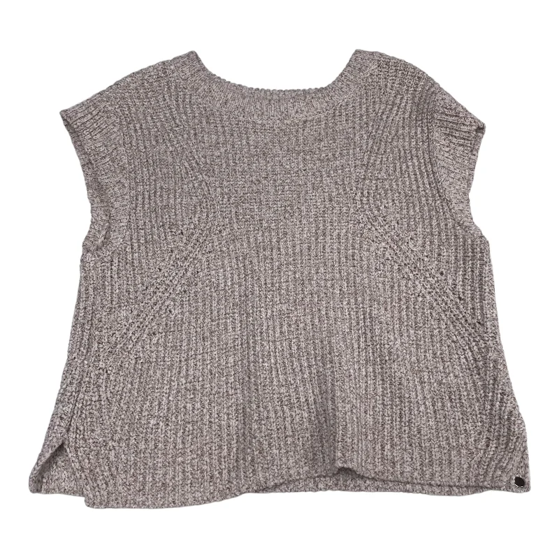Men's Coats with Synthetic InsulationVest Sweater By Old Navy In Cream, Size: M