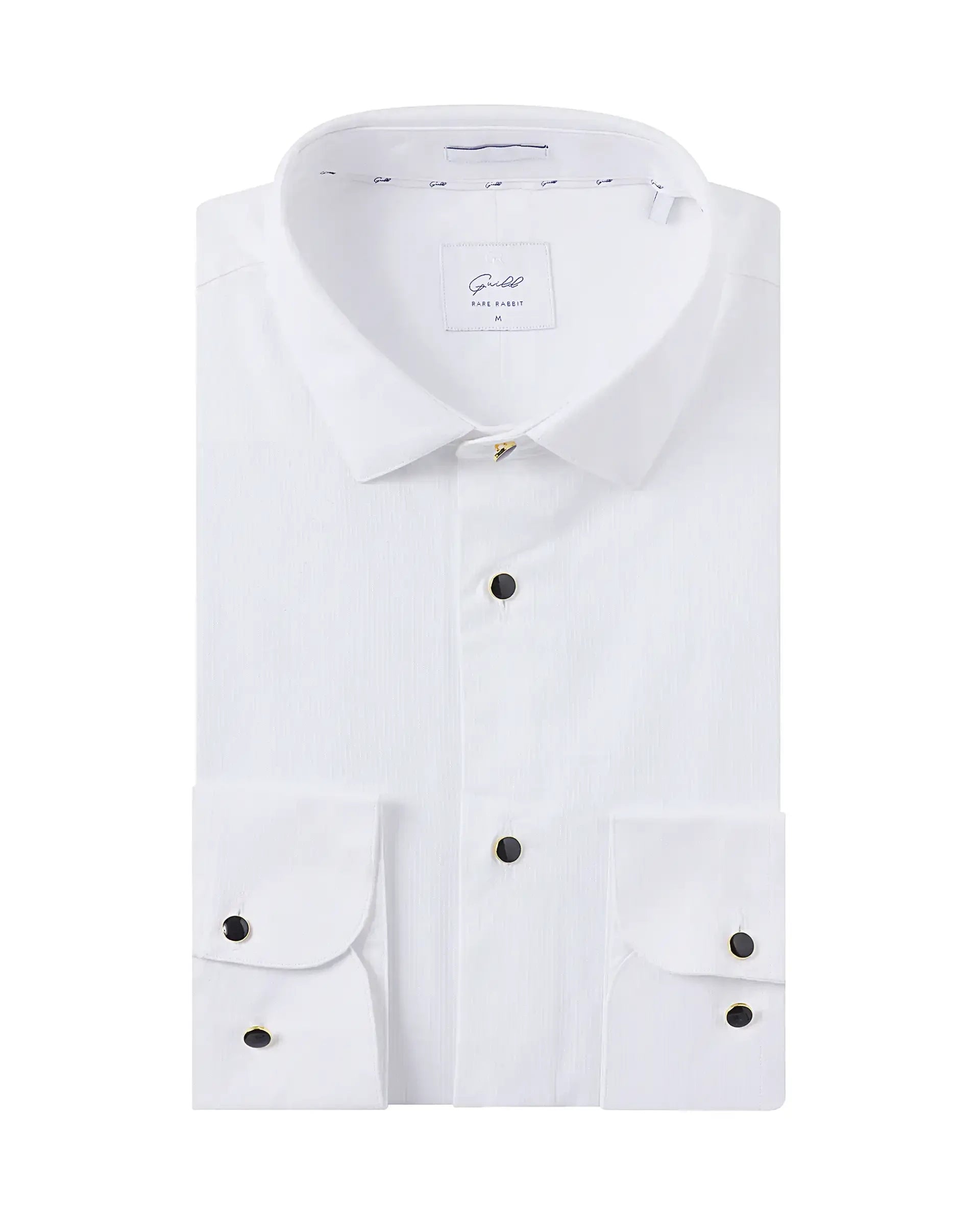 Men's Henley T-Shirts for a Casual TwistRare Rabbit Men Utah White Full Sleeve Regular Fit Premium Business Solid Shirt Men's Henley T-Shirts for a Casual TwistRare Rabbit Men Utah White Full Sleeve Regular Fit Premium Business Solid Shirt