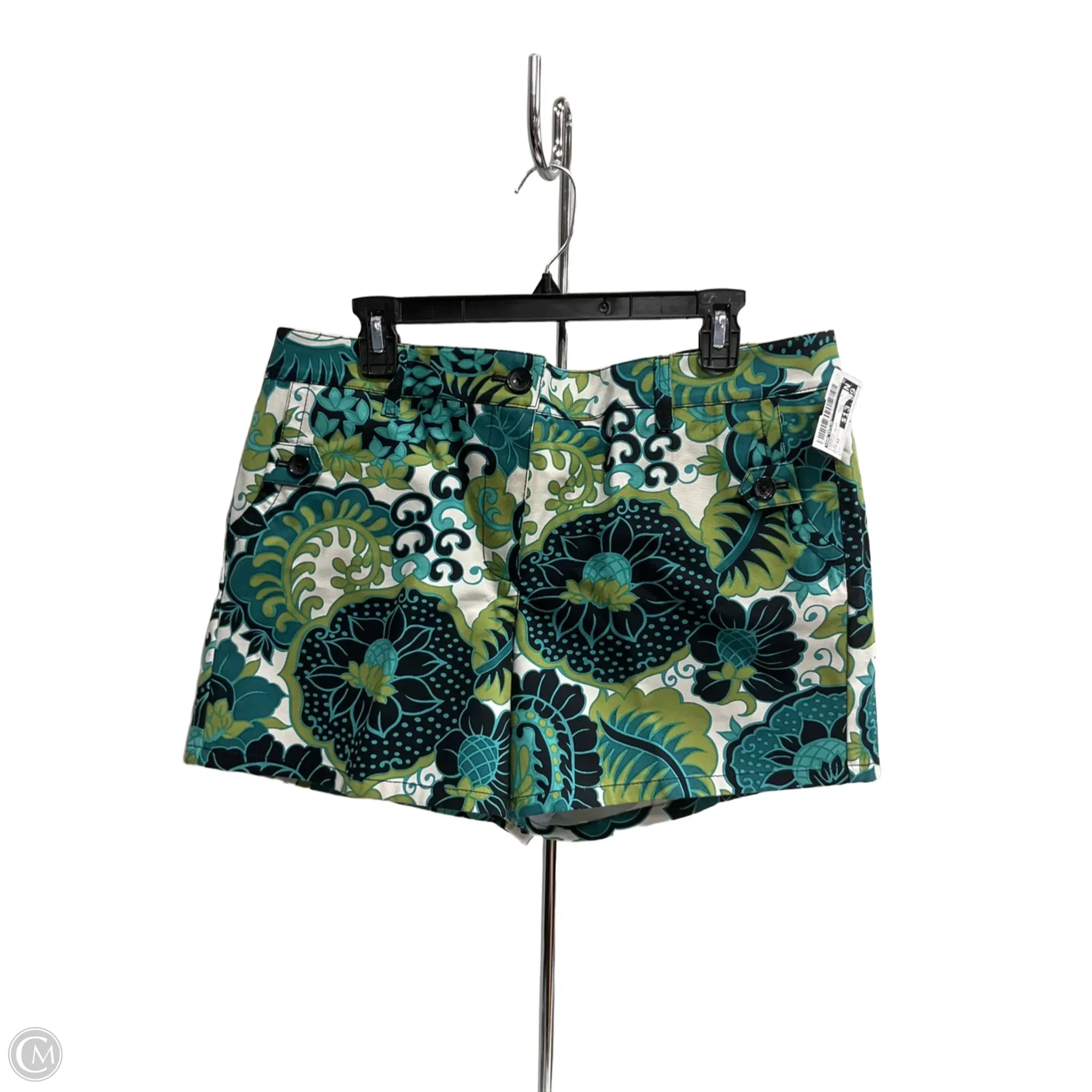 Breathable Men's Exercise ShortsShorts By Ann Taylor In Paisley Print, Size: 12