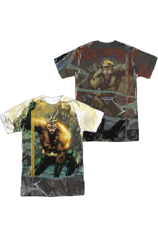 Breathable Men's Mesh TopsJustice League of America Good Vs Evil (Front/Back Print) Short Sleeve Adult Poly Crew Tee / T-Shirt Breathable Men's Mesh TopsJustice League of America Good Vs Evil (Front/Back Print) Short Sleeve Adult Poly Crew Tee / T-Shirt