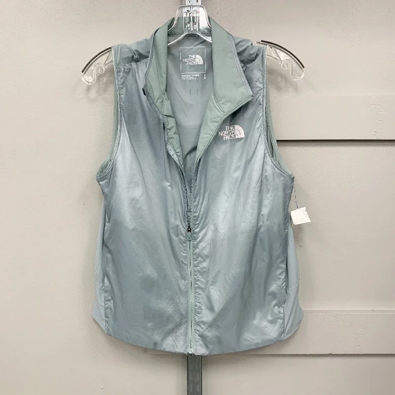 Men's Coats with Ripstop FabricVest Other By North Face In Light Blue, Size: L