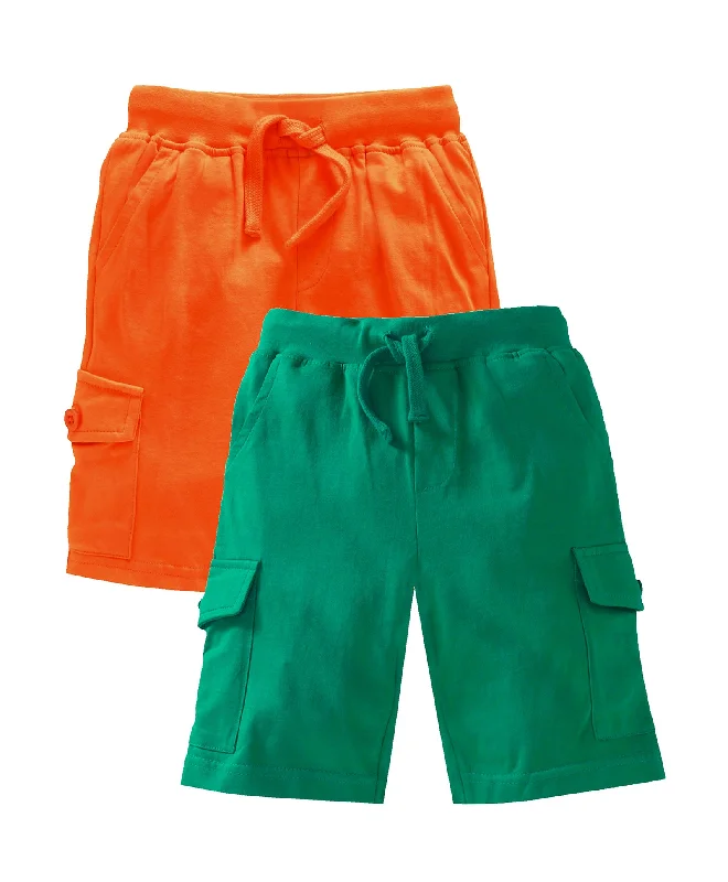 Orange & Bottel Green