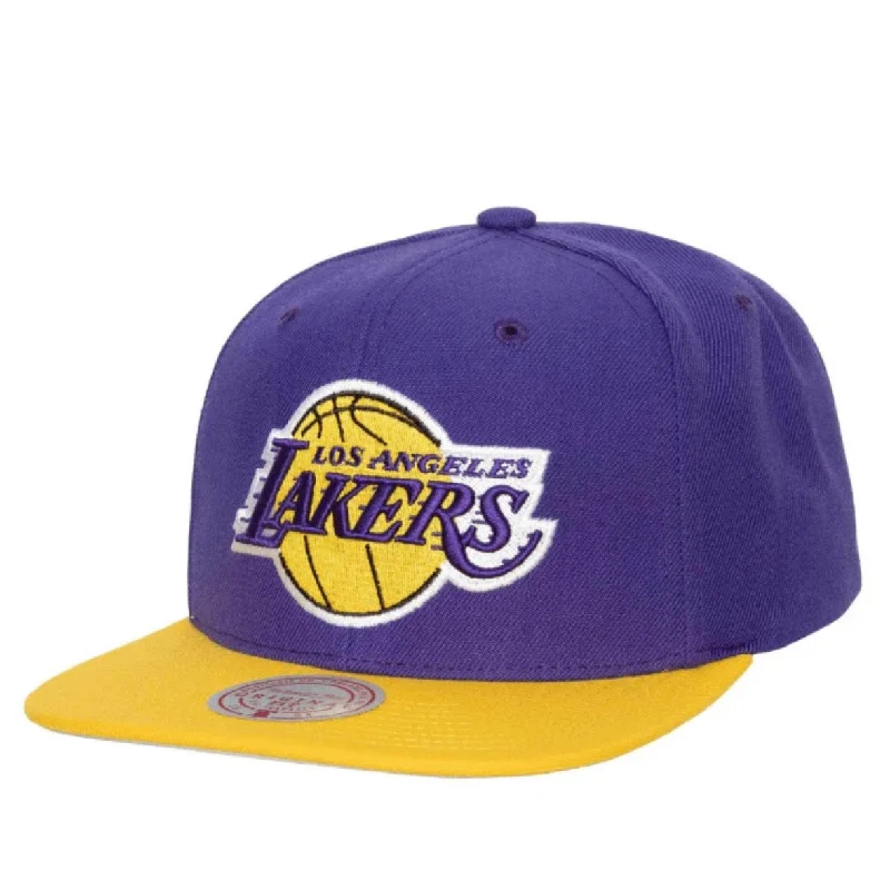 High-Quality BeaniesMitchell & Ness Lakers Snapback (Purple/Yellow)