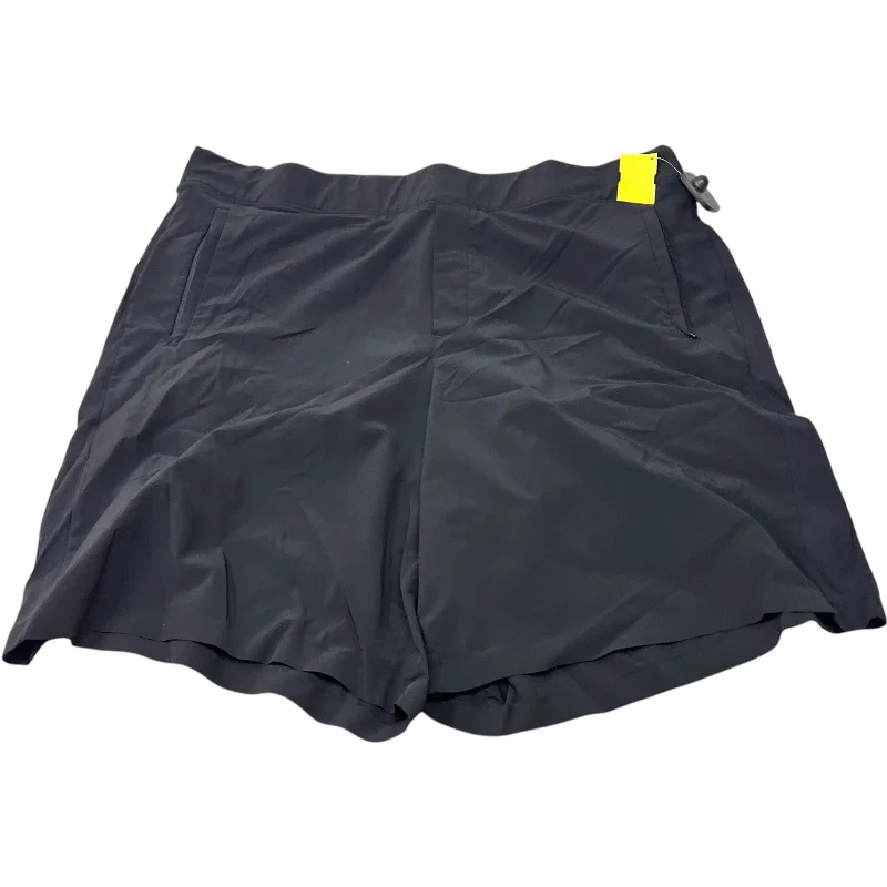 Breathable Fabric Men's Running ShortsAthletic Shorts By Athleta In Black, Size: 1x
