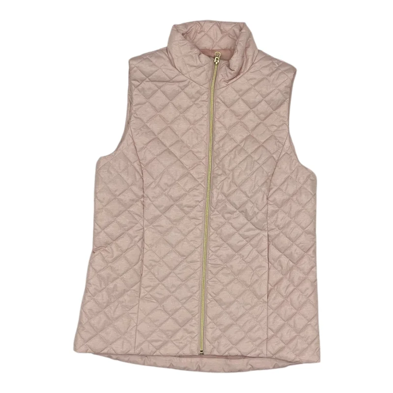 Men's Coats for SkiingVest Puffer & Quilted By Banana Republic In Pink, Size:S