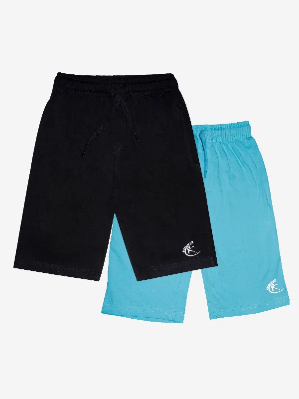 Jet Black & Sky Blue