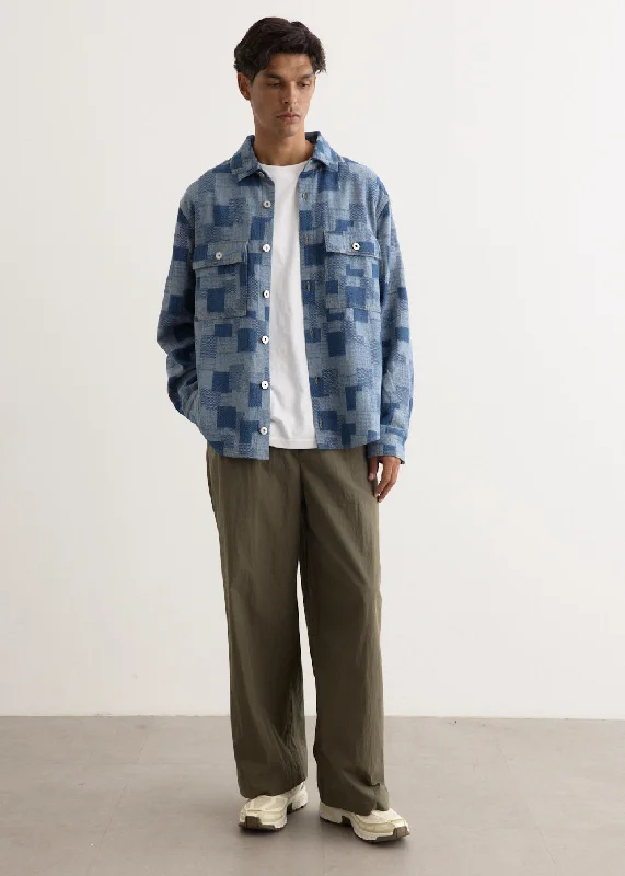 Men's Shirts with Striped PatternsBacklash Denim Overshirt