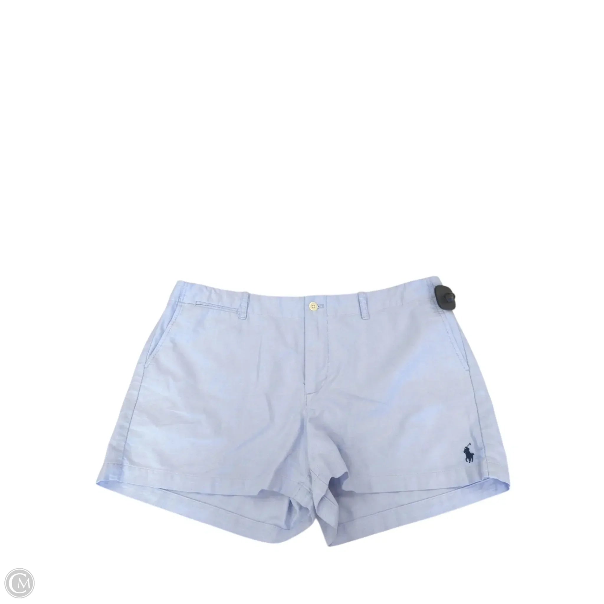 Chino-Inspired Men's Dress and Office ShortsShorts By Ralph Lauren In Blue, Size: 12 Chino-Inspired Men's Dress and Office ShortsShorts By Ralph Lauren In Blue, Size: 12