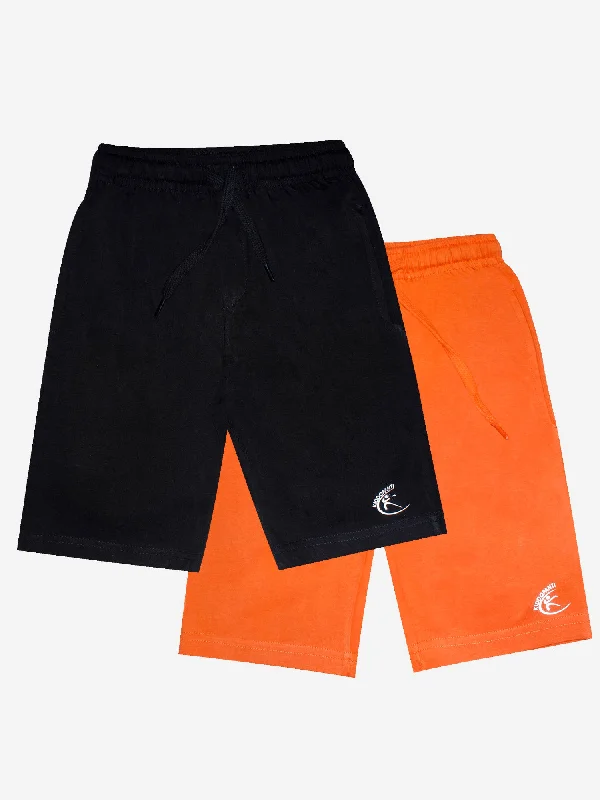 Jet Black & Orange