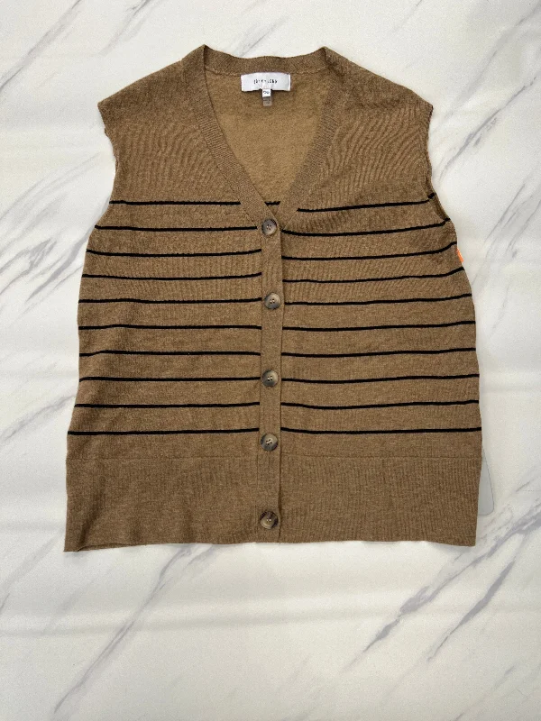Men's Coats with Removable LiningsVest Sweater By John + Jenn In Brown, Size: Xs