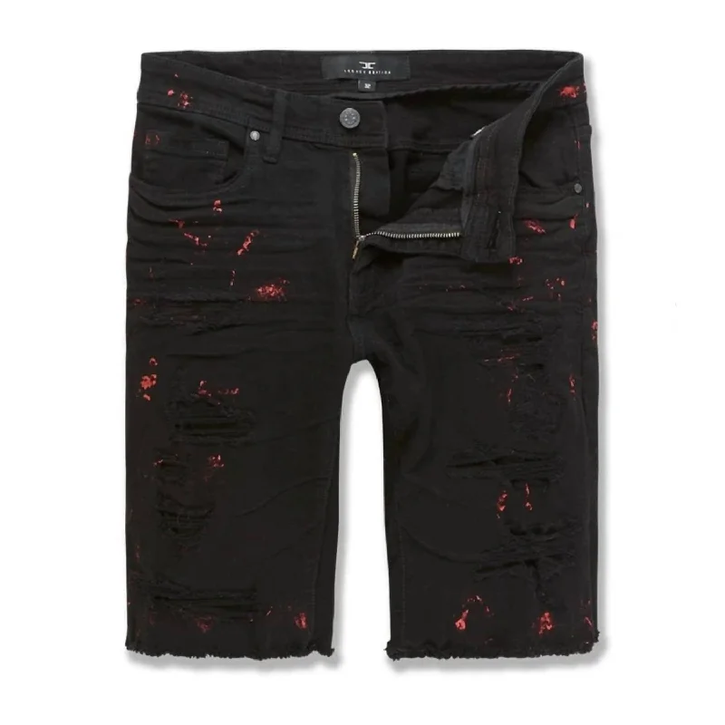 Resilient Men's Cargo ShortsMen's Vengeance Denim Short In Black