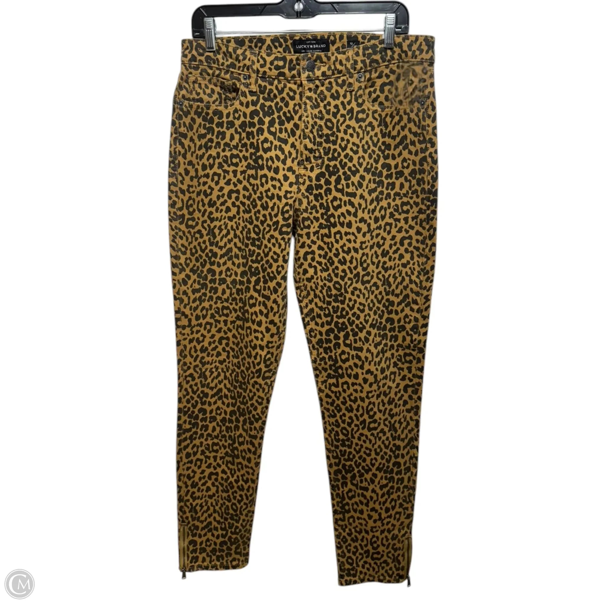 Affordable Men's JeansJeans Skinny By Lucky Brand In Animal Print, Size: 12