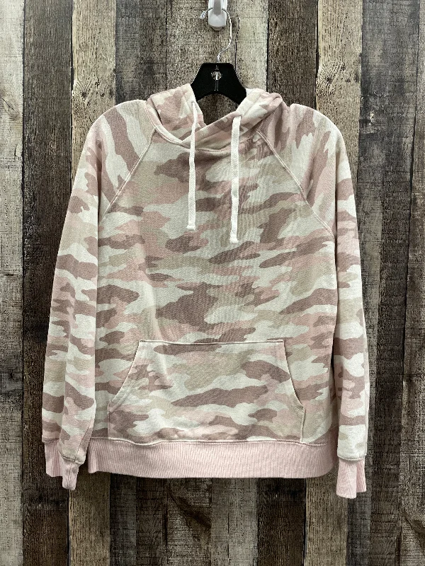 Luxurious Men's Cashmere HoodiesSweatshirt Hoodie By So In Camouflage Print, Size: M Luxurious Men's Cashmere HoodiesSweatshirt Hoodie By So In Camouflage Print, Size: M