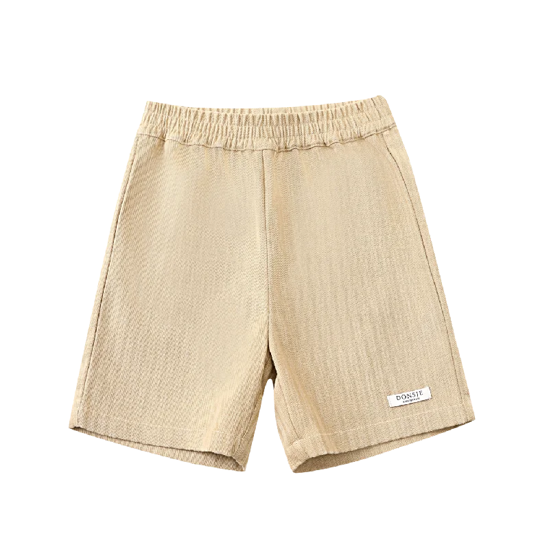 Cozy and Comfortable Men's Flannel and Fleece ShortsCyriel Shorts | Biscuit Striped