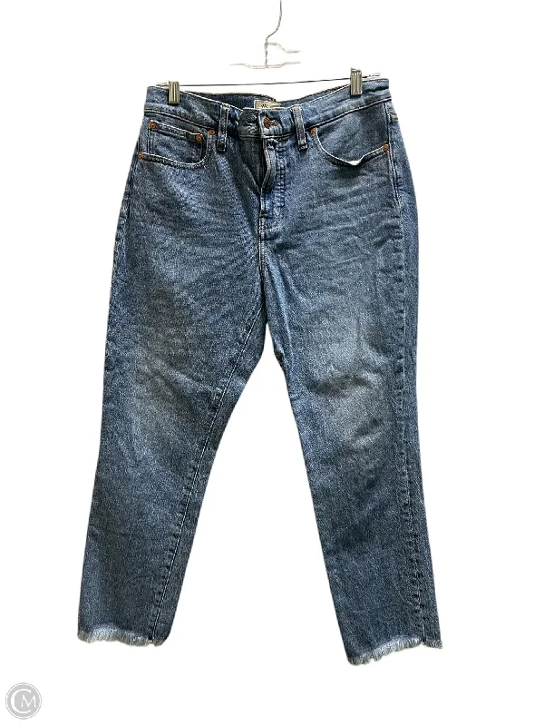 Men's Straight-Leg JeansJeans Cropped By Madewell In Blue, Size: 8p