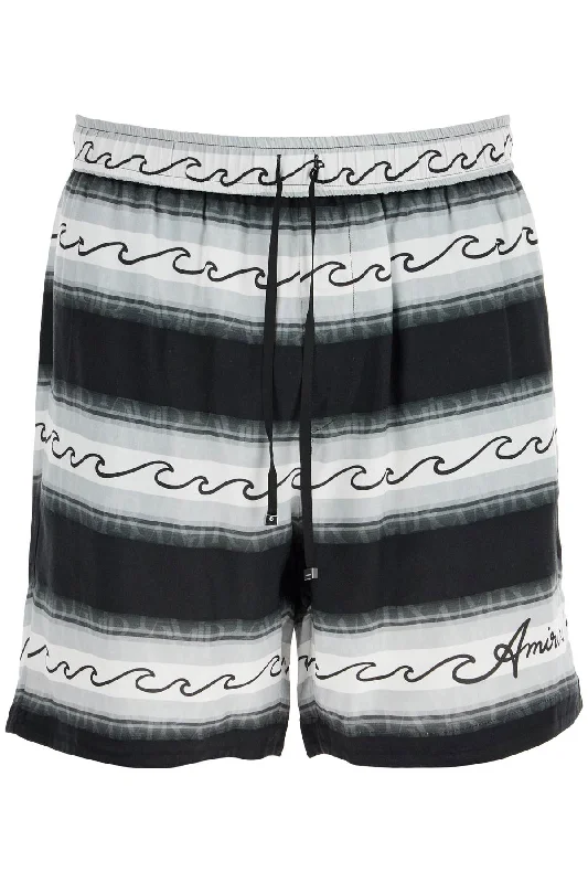 Easy-Care Men's Machine-Washable ShortsAmiri Men's Bermuda Wave Baja